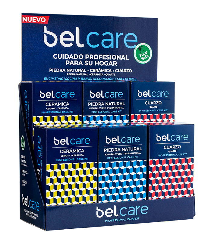 Expositor Belcare. 6 Estuches