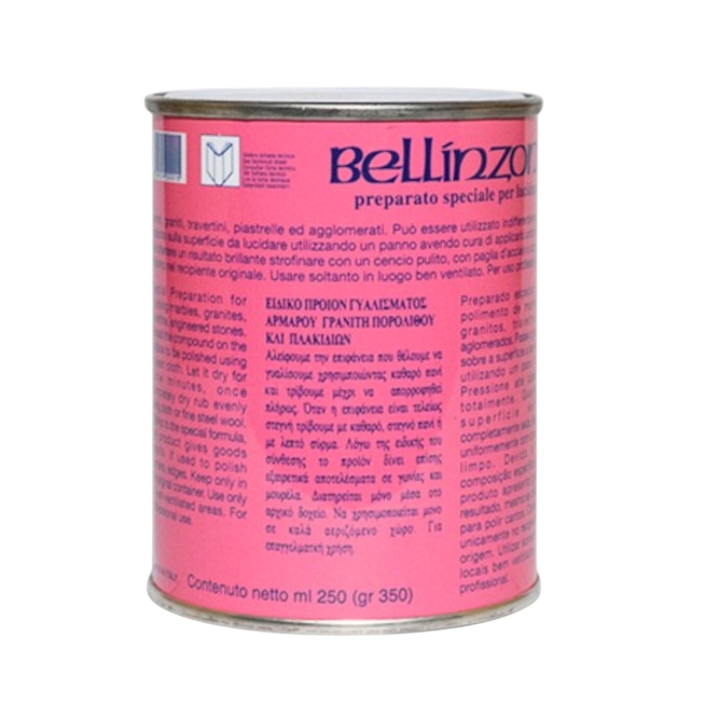 Preparado Especial Sólido Incoloro Abrillantador de Piedra BELLINZONI 750 ML