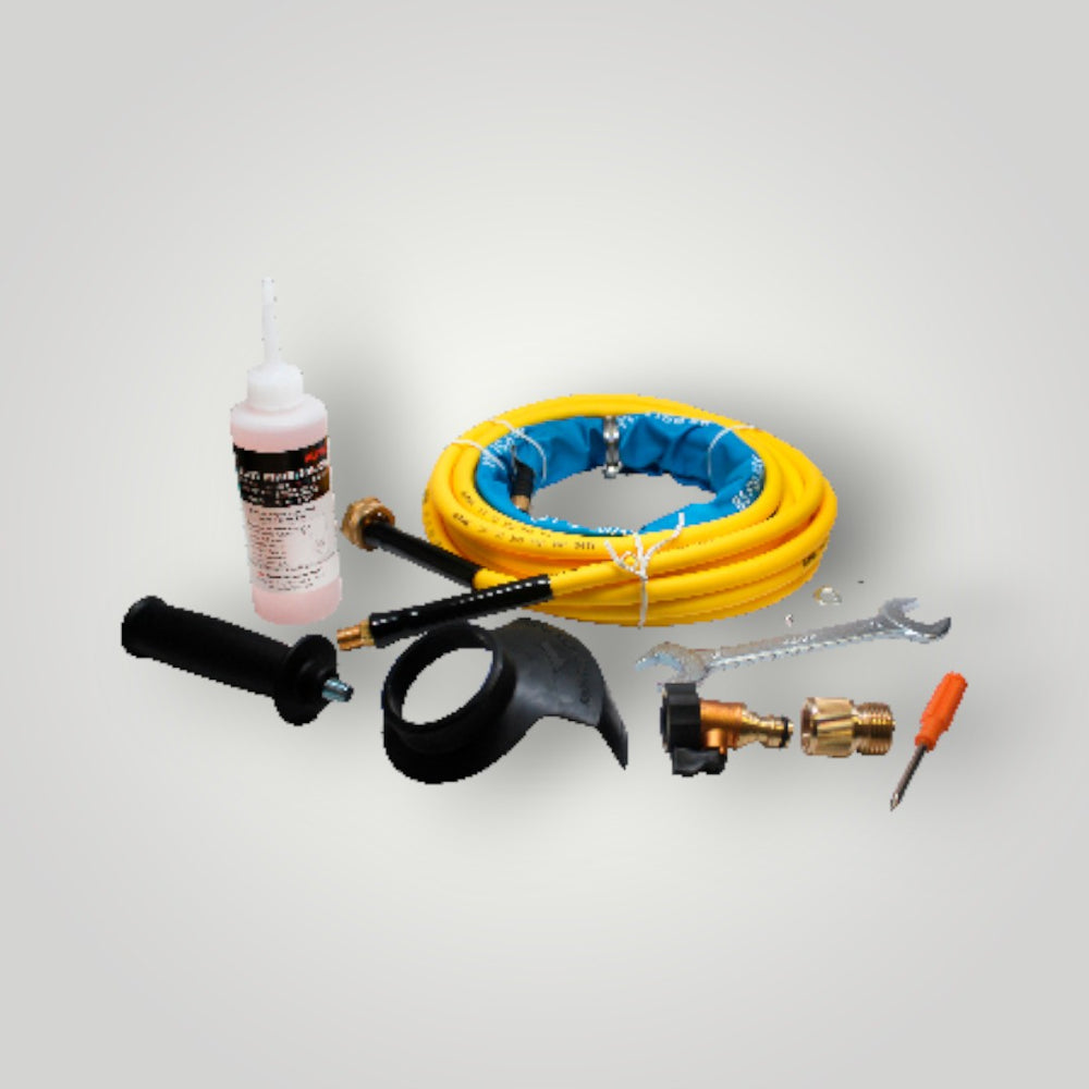 Pulidora Neumática Profesional Alpha AIR-850 – Alto Rendimiento para Piedra