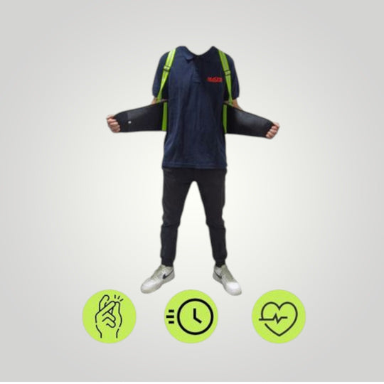 Cinturón lumbar para trabajo de alto rendimiento
