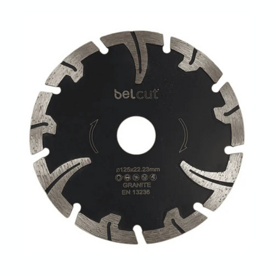 Disco Granito Duro BELCUT 125X22,23MM 7MM