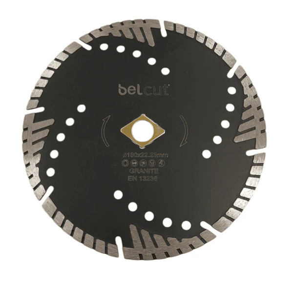 BELCUT Disco Granito 180 NEGRO