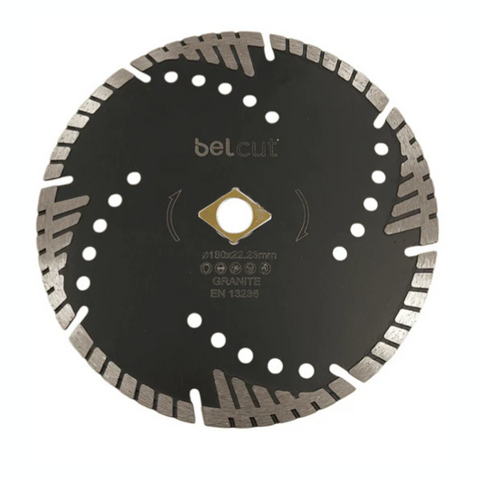 BELCUT Disco Granito 180 NEGRO
