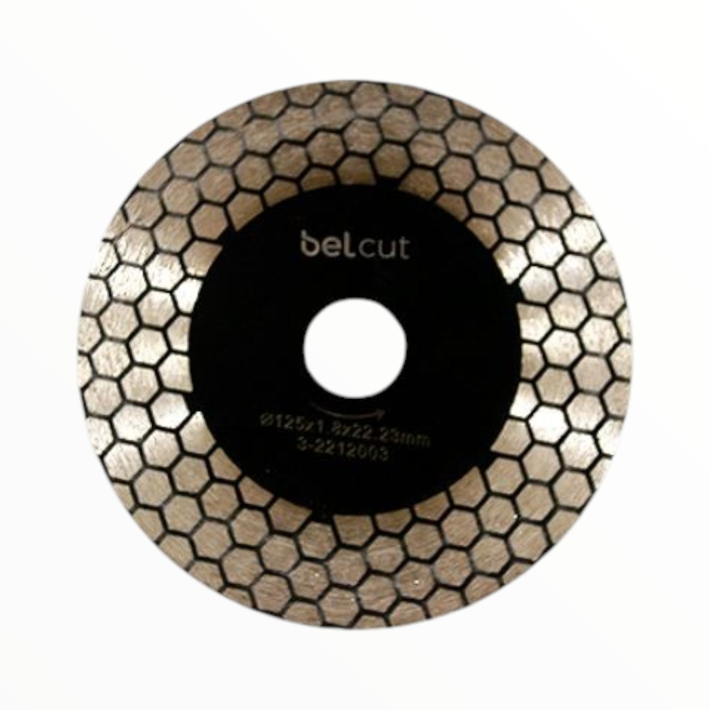 Disco D125, 1,8X22.23mm panel de abeja para cerámica