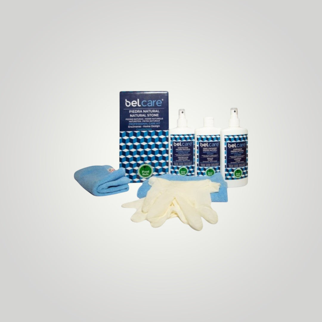 Kit para Piedra Natural – Limpieza y protección profesional Belcare