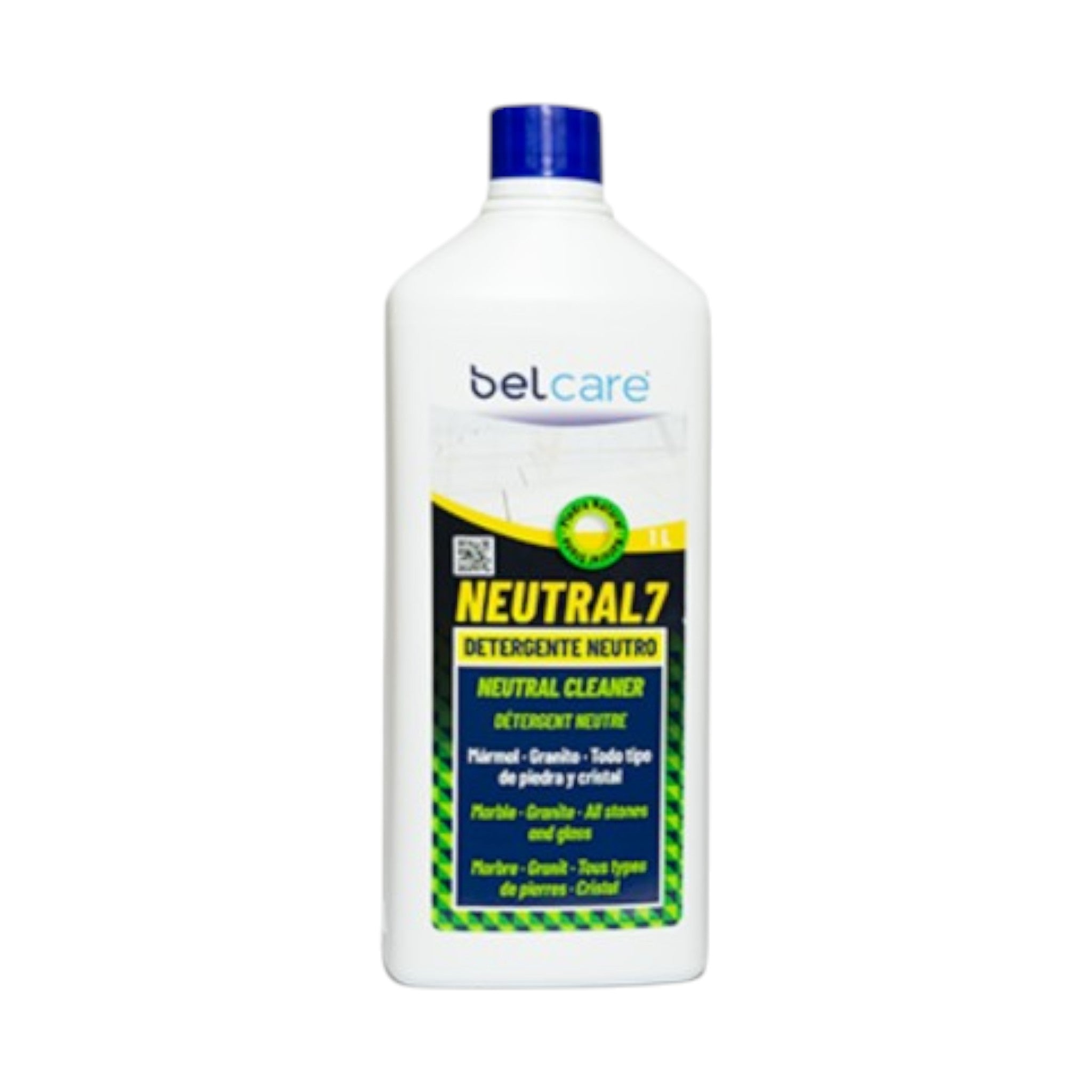 Detergente neutro concentrado para uso diario en suelos de mármol o piedra y de otros múltiples materiales 1L BELCARE NEUTRAL7