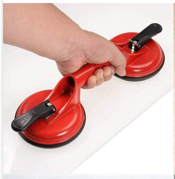 Ventosa doble manual de 118 mm