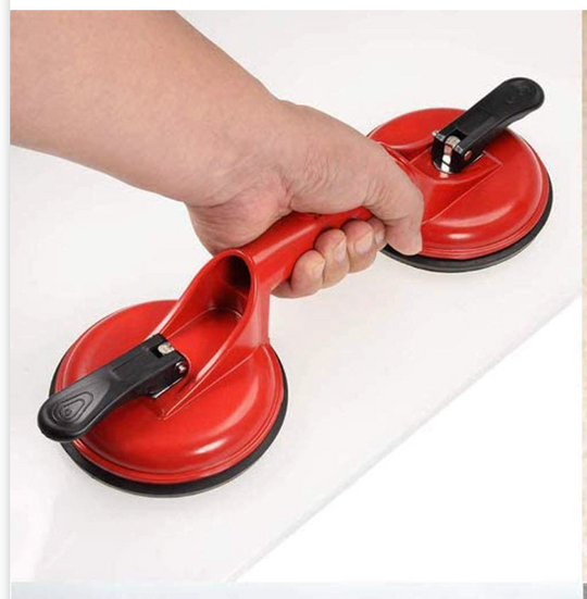 Ventosa doble manual de 118 mm