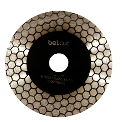 Disco D125, 1,8X22.23mm panel de abeja para cerámica