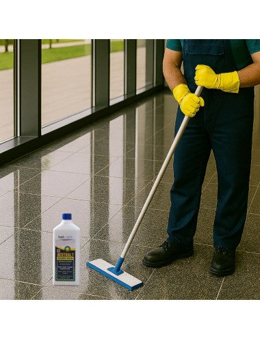 Detergente neutro concentrado para uso diario en suelos de mármol o piedra y de otros múltiples materiales 1L BELCARE NEUTRAL7
