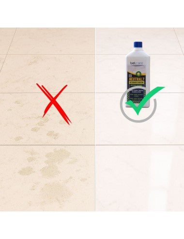 Detergente neutro concentrado para uso diario en suelos de mármol o piedra y de otros múltiples materiales 1L BELCARE NEUTRAL7