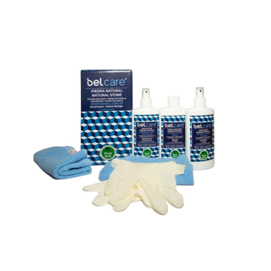 Kit Completo Limpieza Encimeras Granito Mármol Piedra Natural Belcare