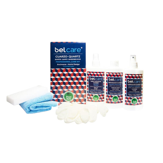 Kit Completo Limpieza Encimeras Cuarzo Belcare (Silestone®/Compac®)