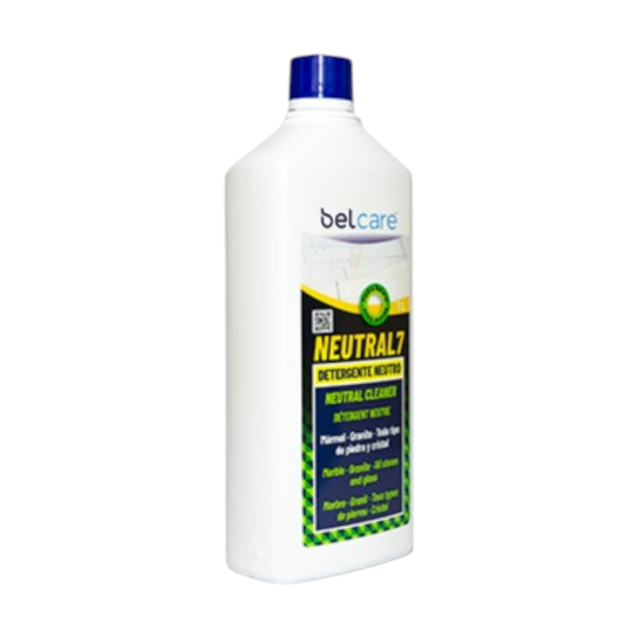 Detergente neutro concentrado para uso diario en suelos de mármol o piedra y de otros múltiples materiales 1L BELCARE NEUTRAL7