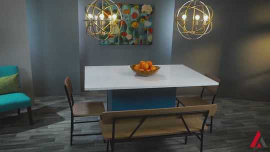 Soporte Plano Oculto Para Encimeras de Isla con Barra