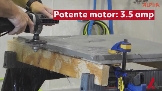 Pulidora Eléctrica Agua Velocidad Regulable 700-2500Rpm Apha VSP-340